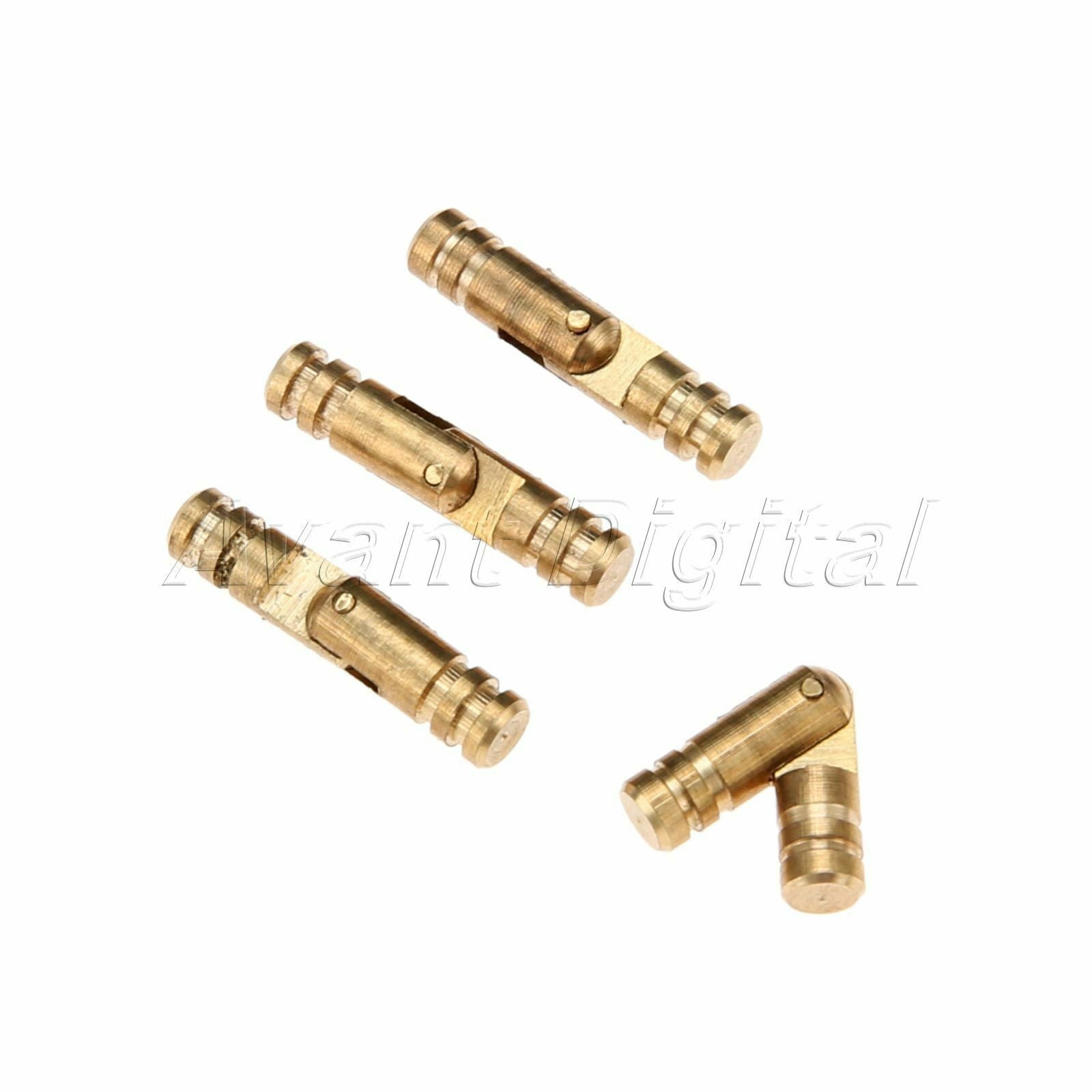 100pcs Copper Mini Jewelry Box Hinge Hidden Invisible Concealed Barrel Hinges