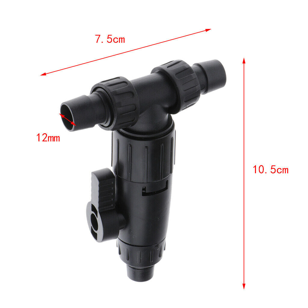 Fish Tank Water Changer Gravel Sand Cleaner for Fish Tank Black S