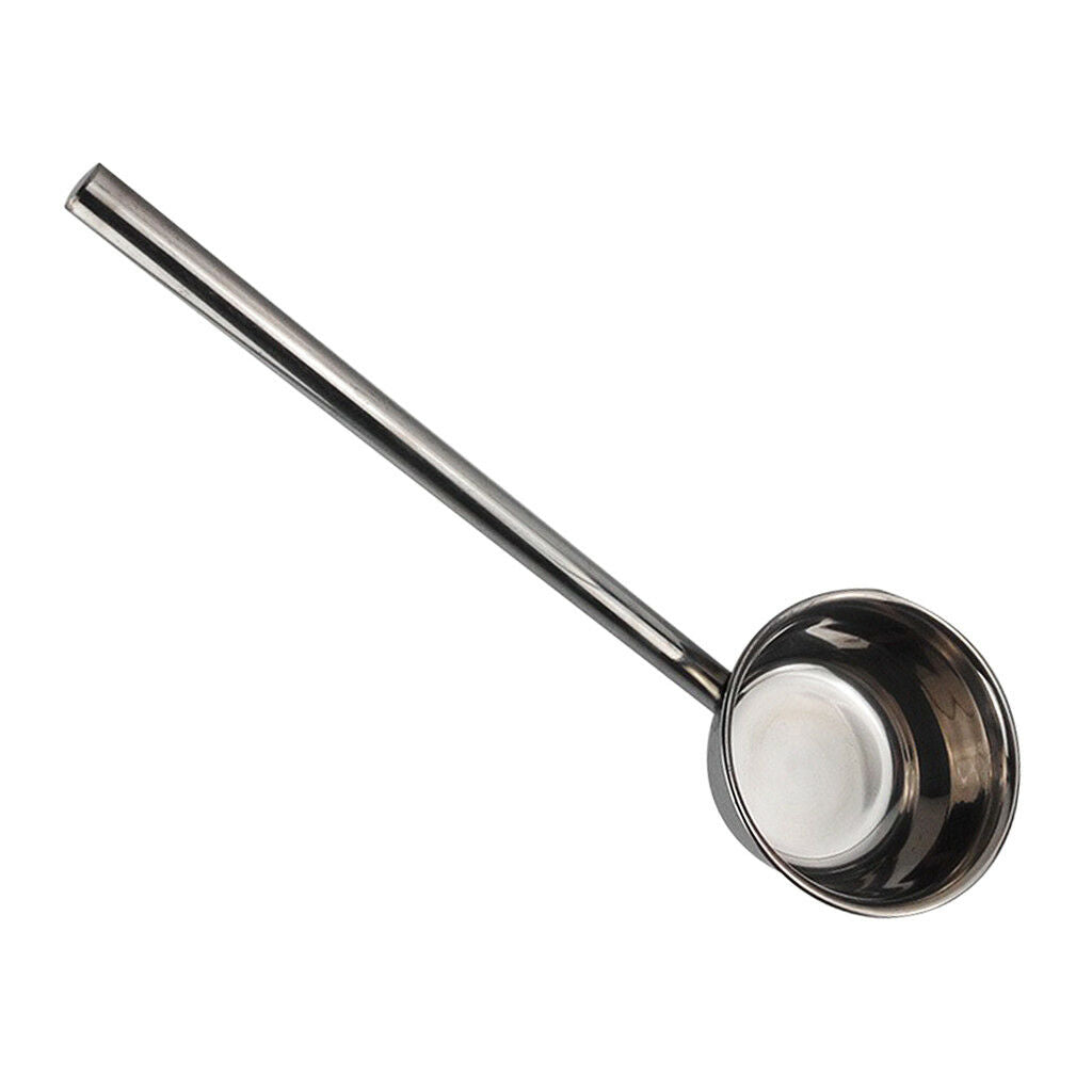 Canteen Stainless Steel Ladle Long Handle Spoon Water Spoon Soup Shell 45cm