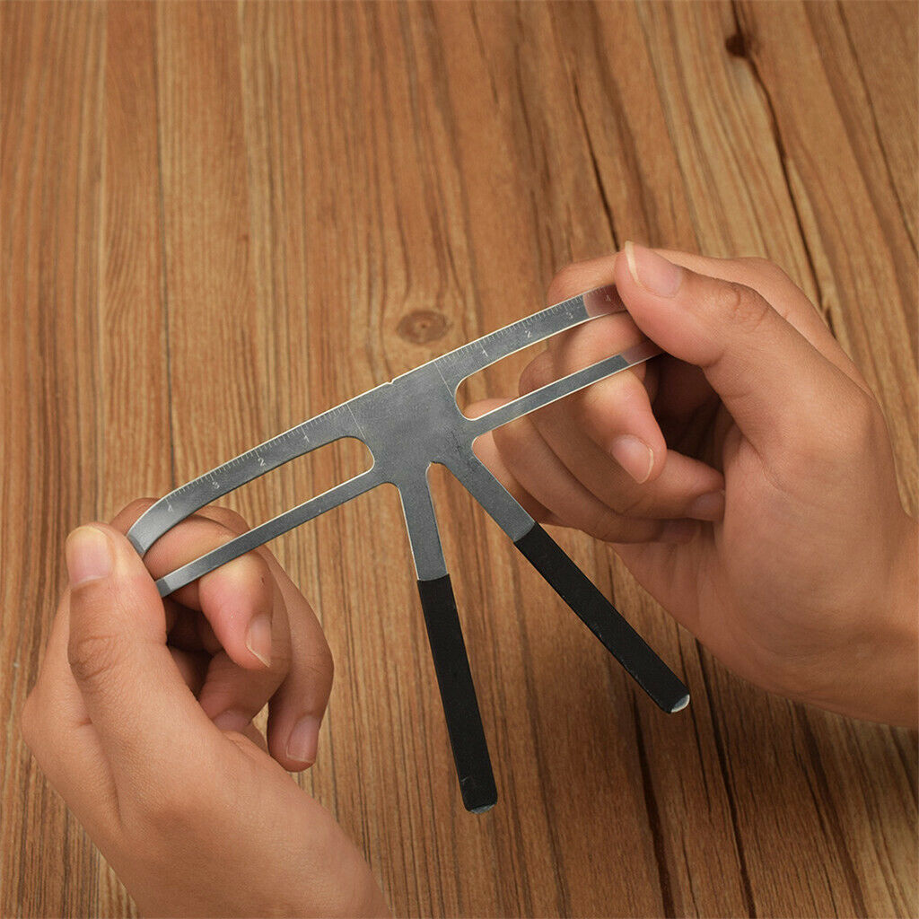 Microblading Eyebrow Makeup Reusable Measuring Shaper  Ruler Tool - Standard