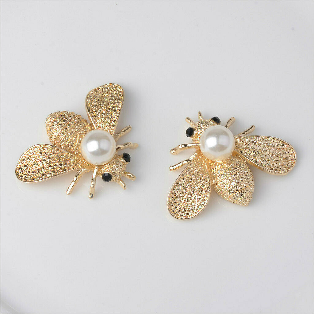 15Pcs Alloy Crystal Flatback Embellishments Craft Button for DIY Clothing