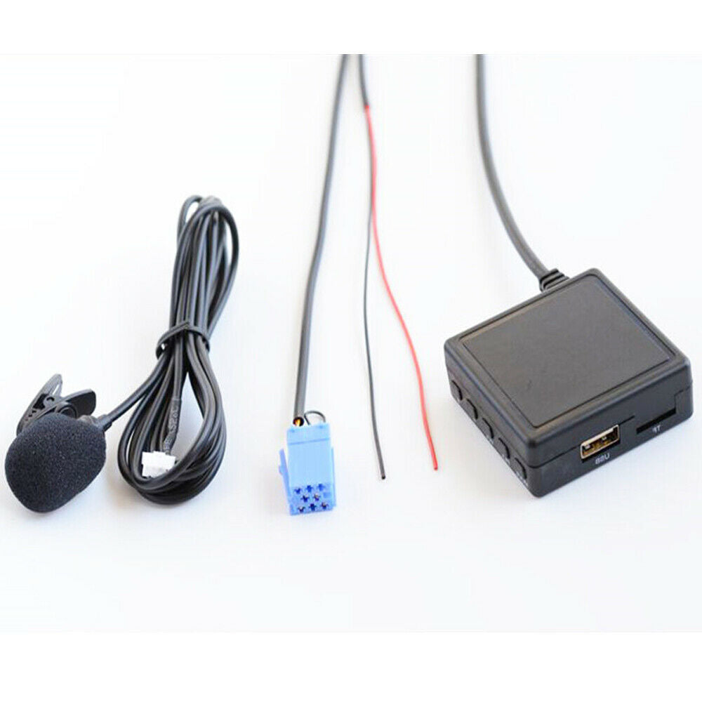 Car Handsfree Bluetooth Cable AUX Adapter + Microphone For Mercedes Smart 450