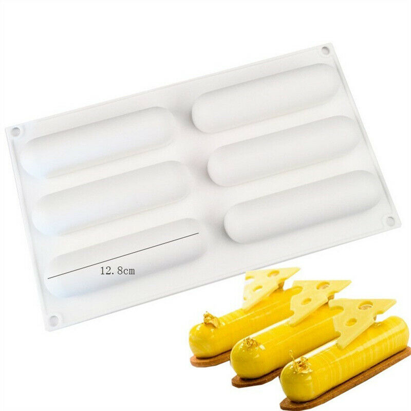 Long Strip Silione Molds for Mousse Cake Silicone Molds French Dessert SilicBDA