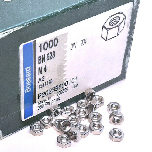 [400pcs] 1241478 M4 NUT M4/BN628 DIN934 NUT