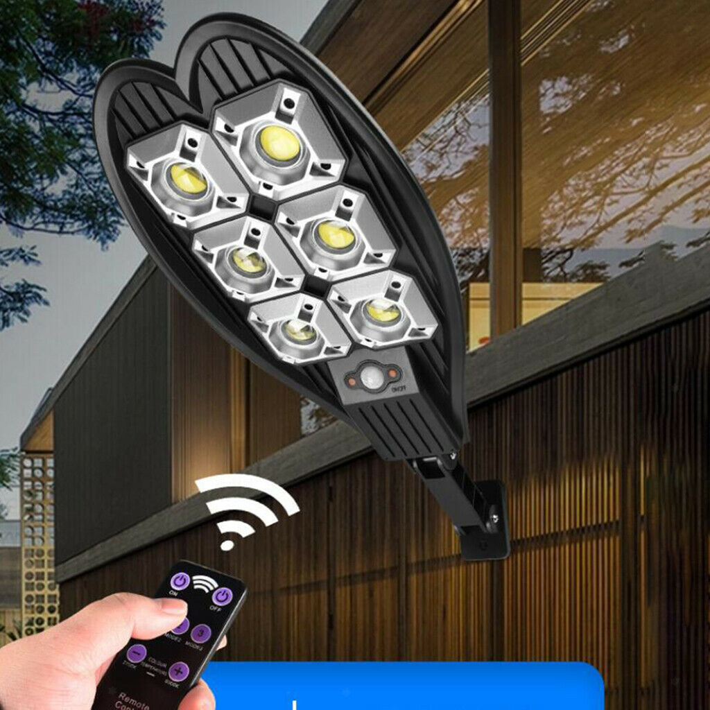 Wireless LED Solar Street Lights Outdoor Lamp for Garden Driveway Yard