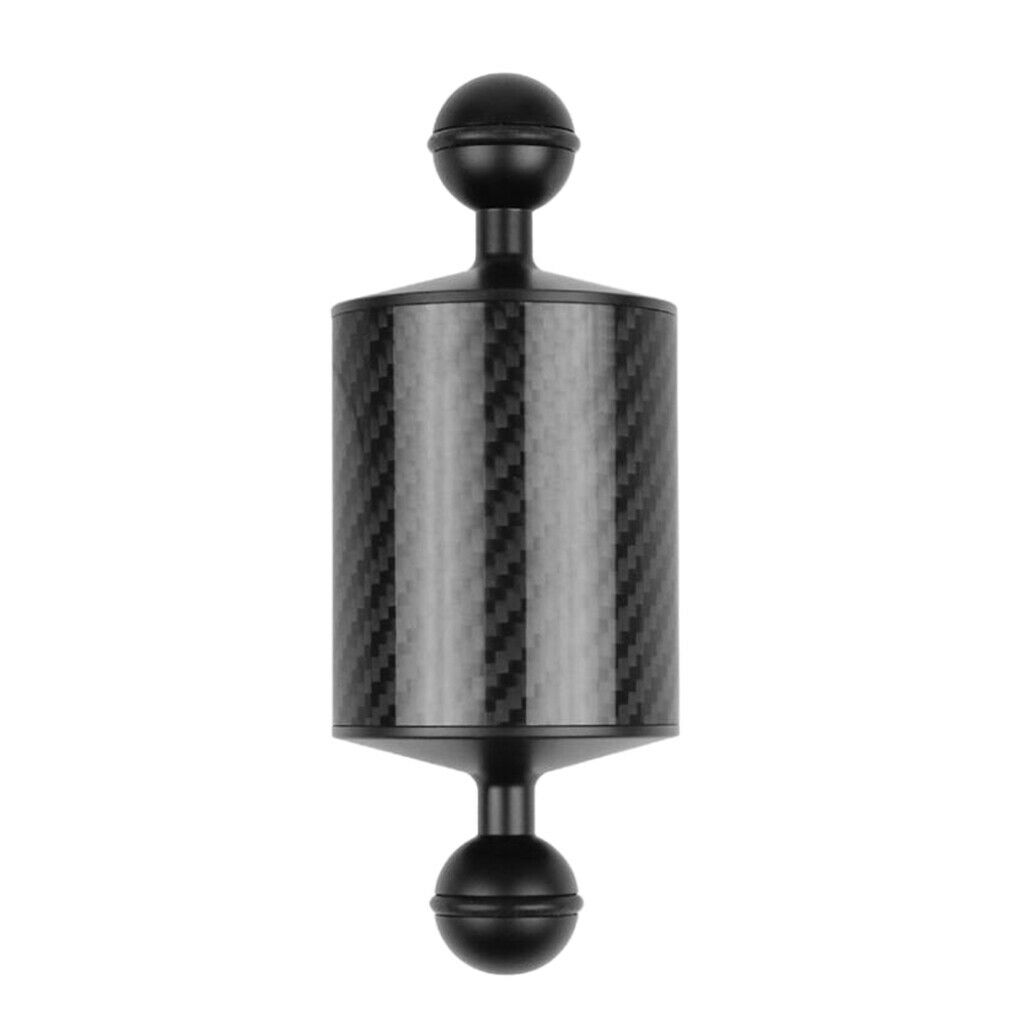 2X Dive Photography Double Ball Head Buoyancy Light Arm Ultralight Carbon Fiber
