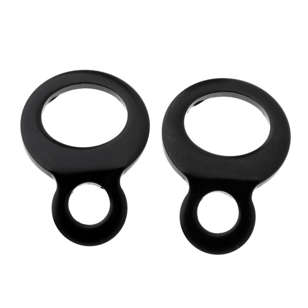 Metal Tie Down Strap Rings Point Securing Set Universal for Motorcycle UTV