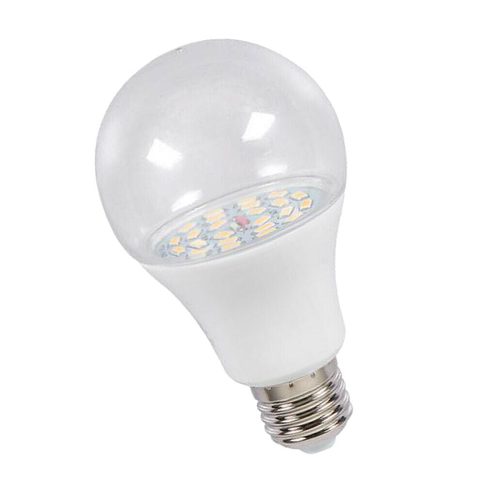 4-Pack 12W LED Growing Light Bulb for Rose Flowers Chrysanthemum, E27 Base, Warm