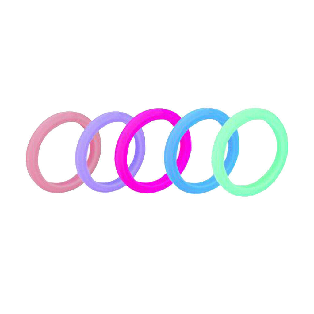 Silica Rings for Finger Silicone Rubber Weddings Engagement Rings Jewelry 5