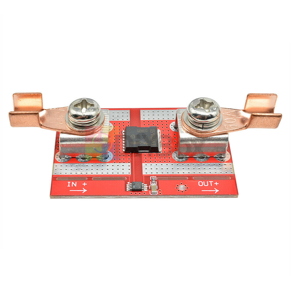 12V 50A High Power Ideal Diode Controller Solar Module 9-70V Protection Battery