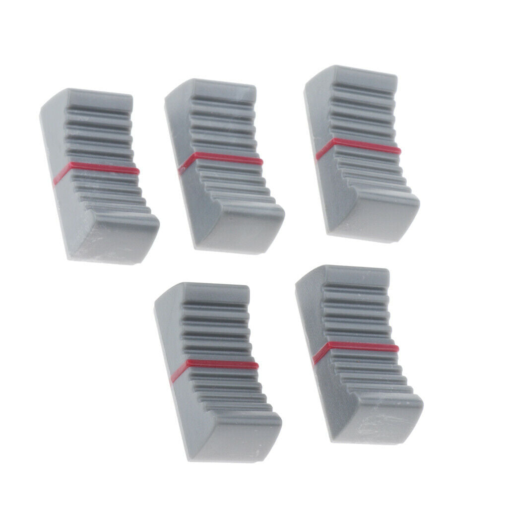 15x Sound Console Straight Sliding Potentiometer Plastic Knob DIY Parts Accs