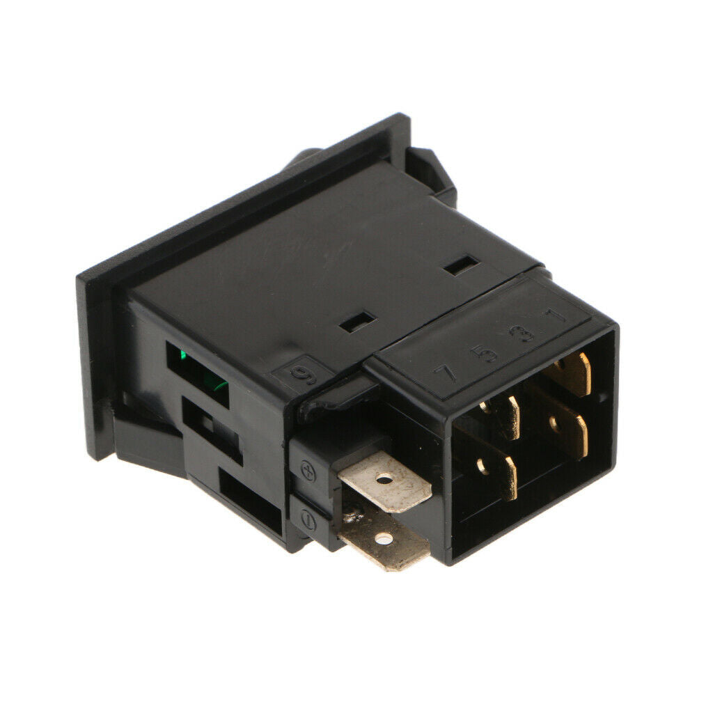4 Pin on Off Rocker Switch Waterproof Encapsulated Toggle Switch Made of ABS +