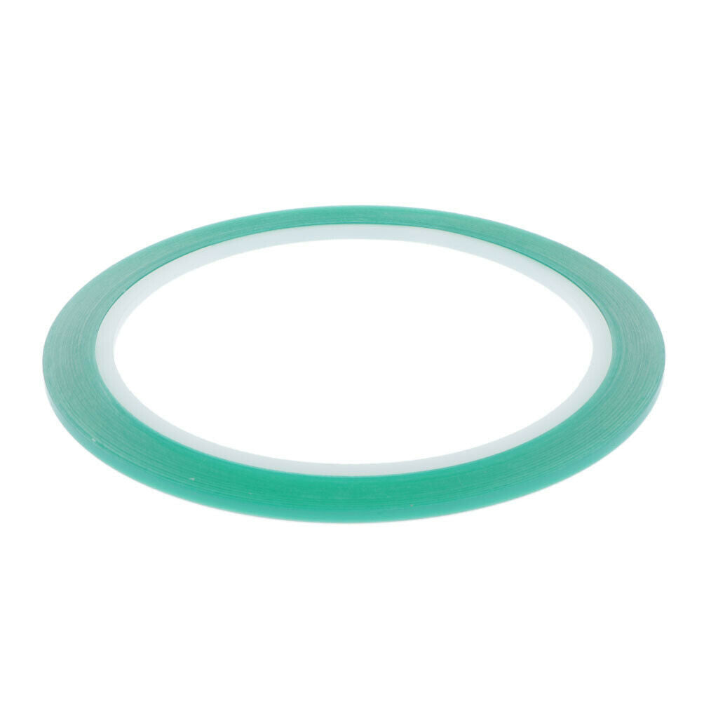 2 Pieces Curve Masking Tape Hard for Plastic Craft Painting Accessories