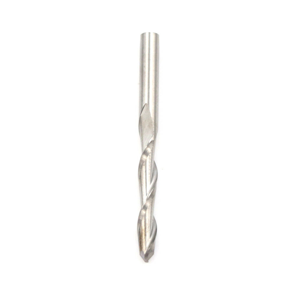 2pcs Flute 3.175mm Carbide CNC Ball Nose End Mill Bits 22mm Router Too.l8