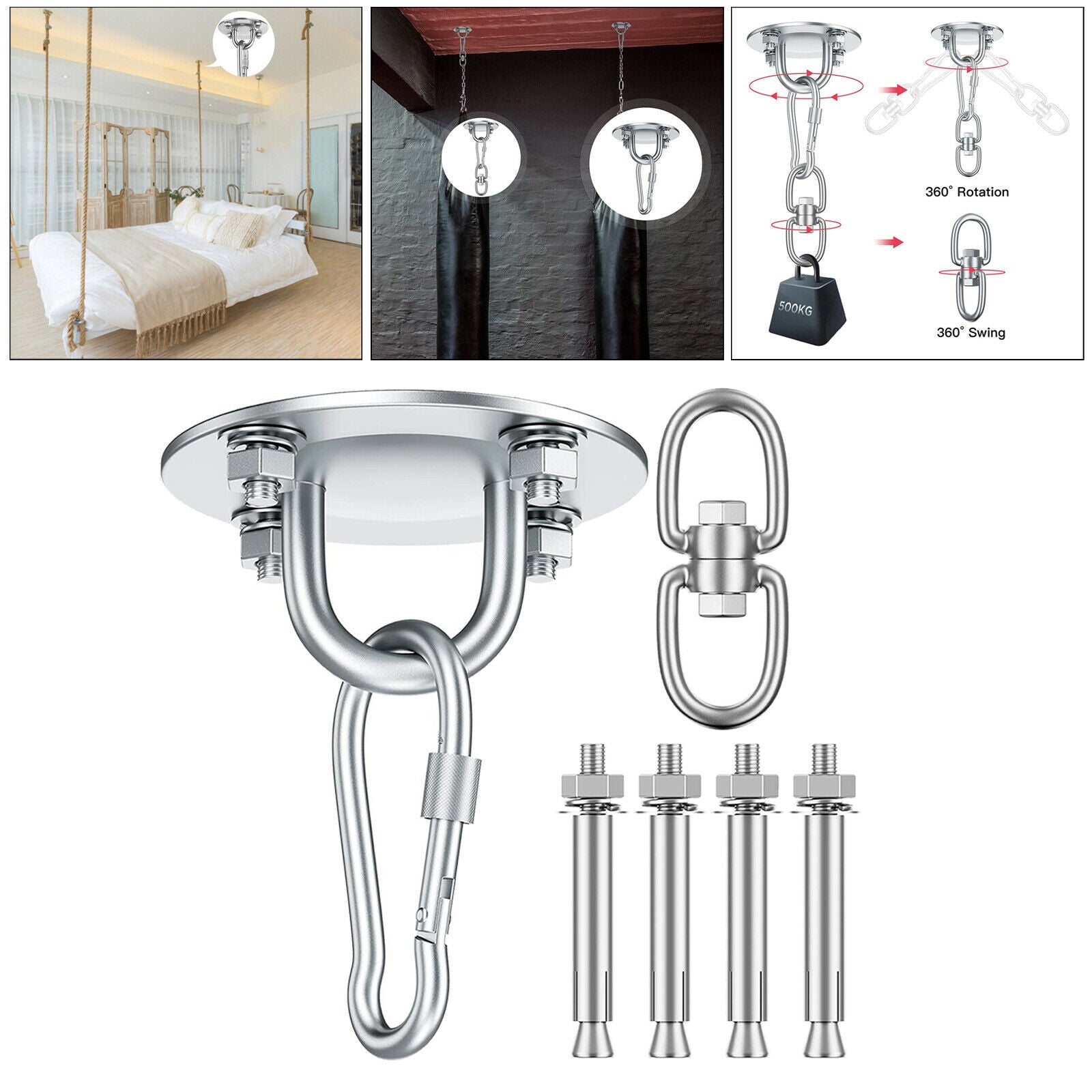 Ceiling Hook Hanging Chair for Ceiling Mounting Hanging Chair Hammock Sling
