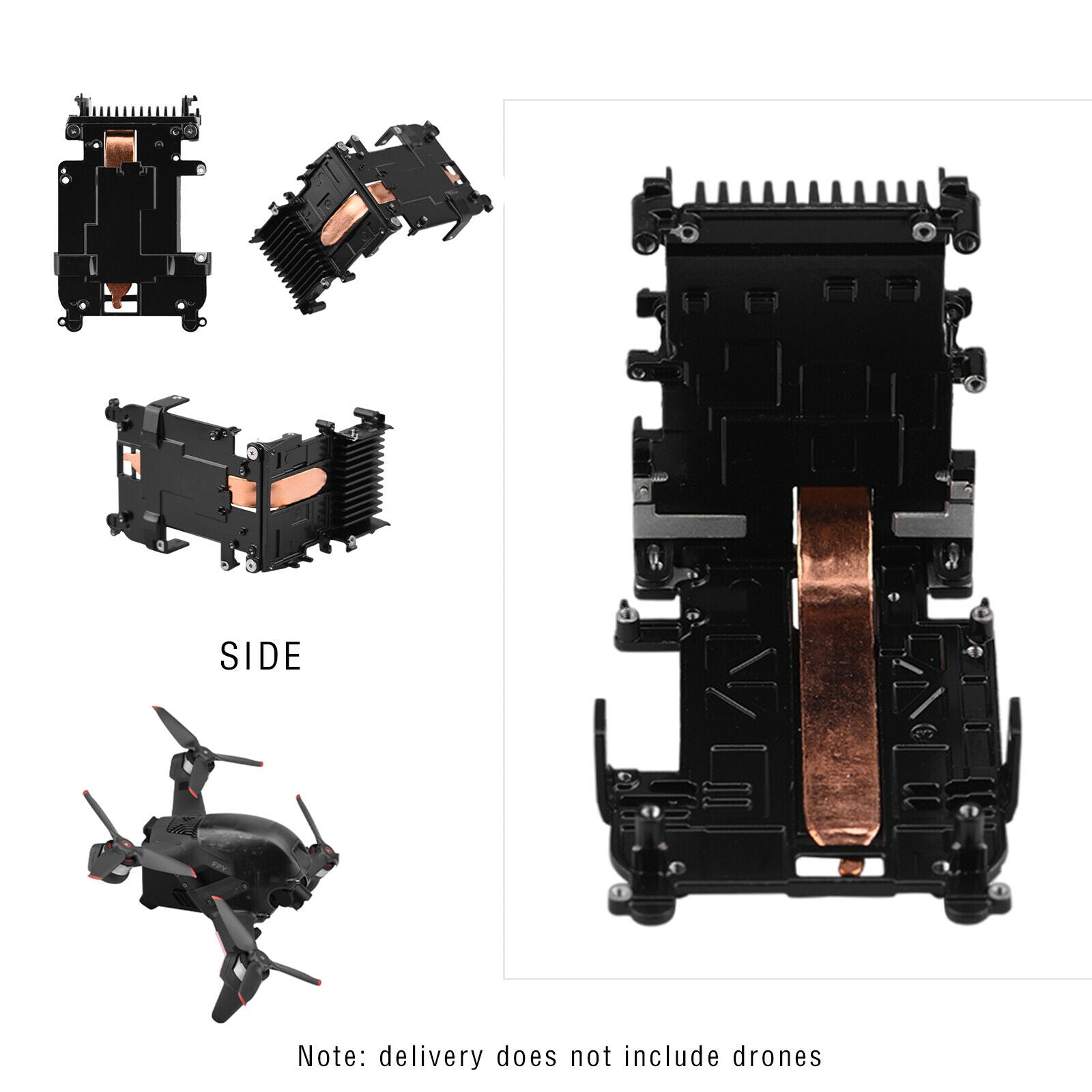 Cooling Component Cooling Board for DJI FPV Combo RC Drone Repairing Parts