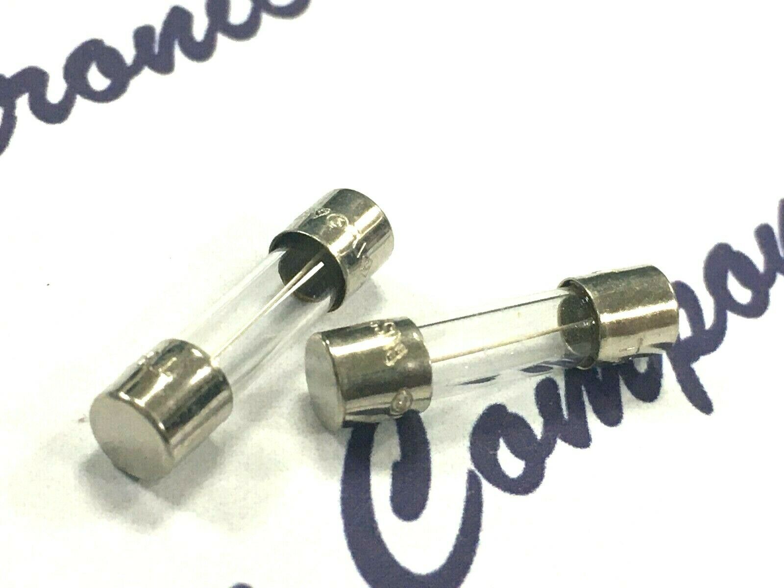 2pcs - BUSSMANN S506 T 1A 250V AC 20mm Time Delay Glass Fuse