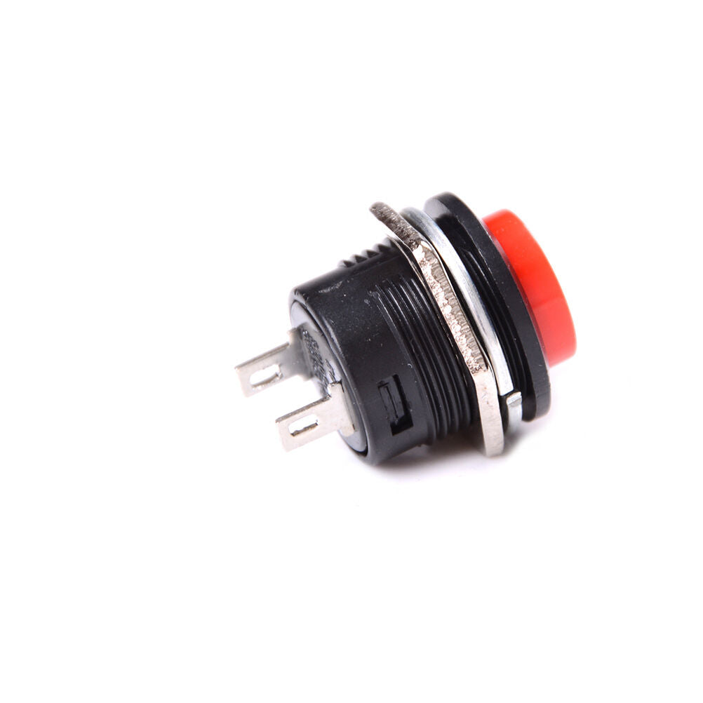 Mini Round Red 5 pcs Momentary On/Off Push Buttons Horn Switch for Car Aut.l8
