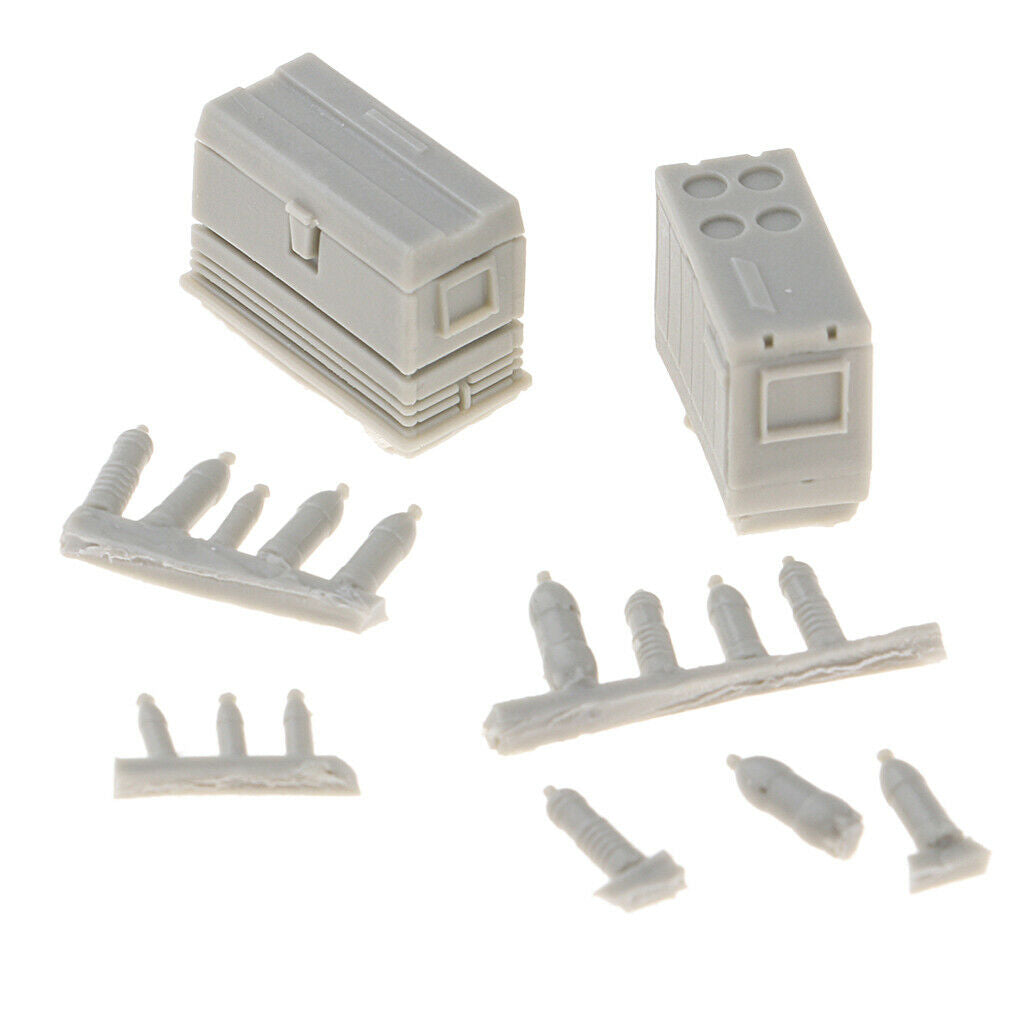 1/35 Scale Sand Table Military Scene Building Soldier Water Jug Drink Fridge