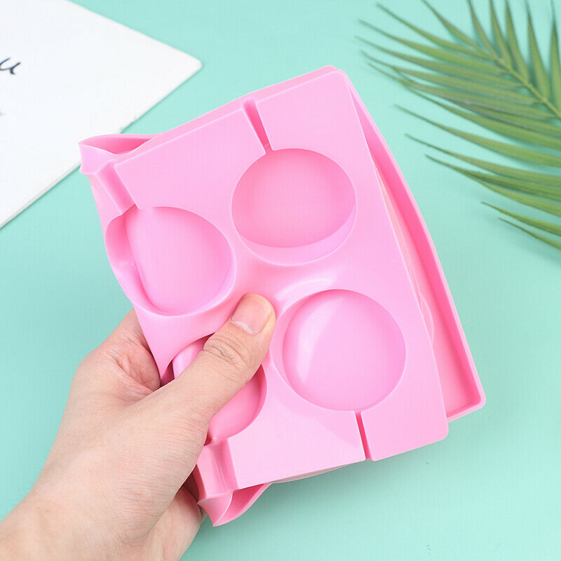 8 Holes Silicone Mold Big Round Lollipop Mold Cake Decorating Tools KitchenFCA