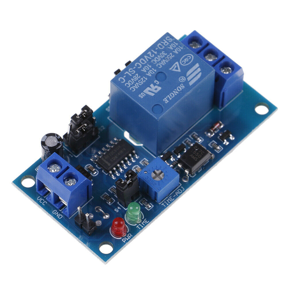 DC 12v time relay module normal open time delay relay timer relay switch WF