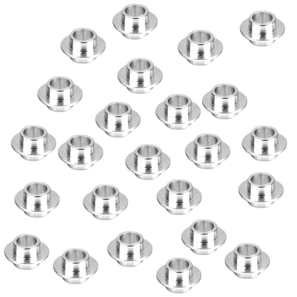 24 pieces skateboard spacers light metal bearings replacement roller skate