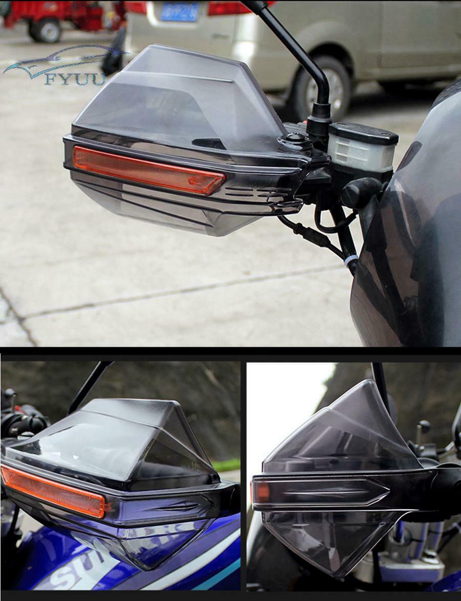 1 Pair 7/8" Motorcycle Motocross ATV Scooter Handlebar Handguard Gear Windshield