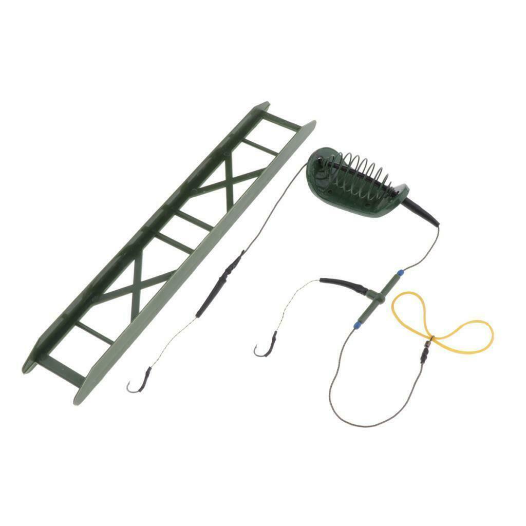Fishing Baits Hook Lure Trap Hooks with Spring Feeder Coarse Fishing Tackle
