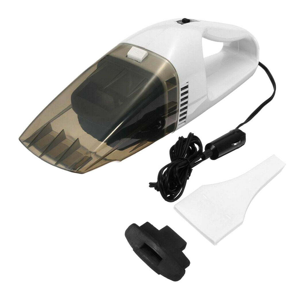 60W 12V Car Vacuum Cleaner, Portable Handheld Auto Vacuum Cleaner Wet And Dry