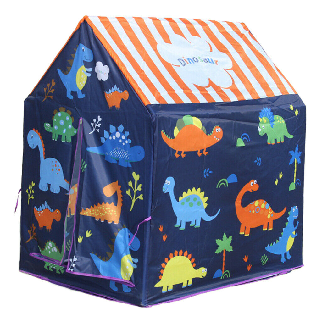 Kids Play Tent Indoor Outdoor Children's House Boy Girls Gift Dinosaur B
