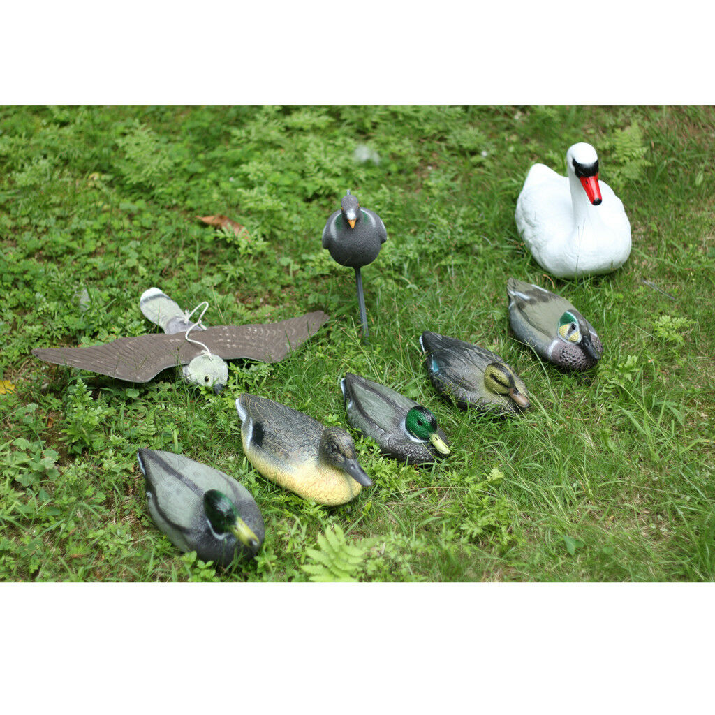 Floating Bird Male Duck Wild Hunting Decoy Garden Pond Weed Pest Control #1