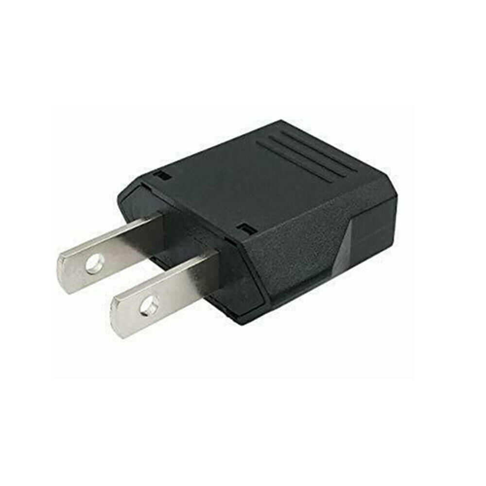 European to American Outlet Plug Adapter Electrical Travel Power Tool Converter