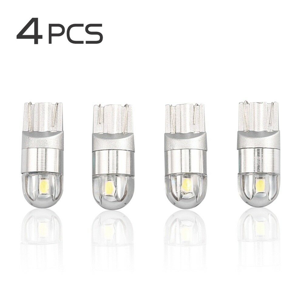 4Pcs 12V DC White T10 OSRAM 3030 2SMD W5W 192 168 Led Interior Light Bulb.l8