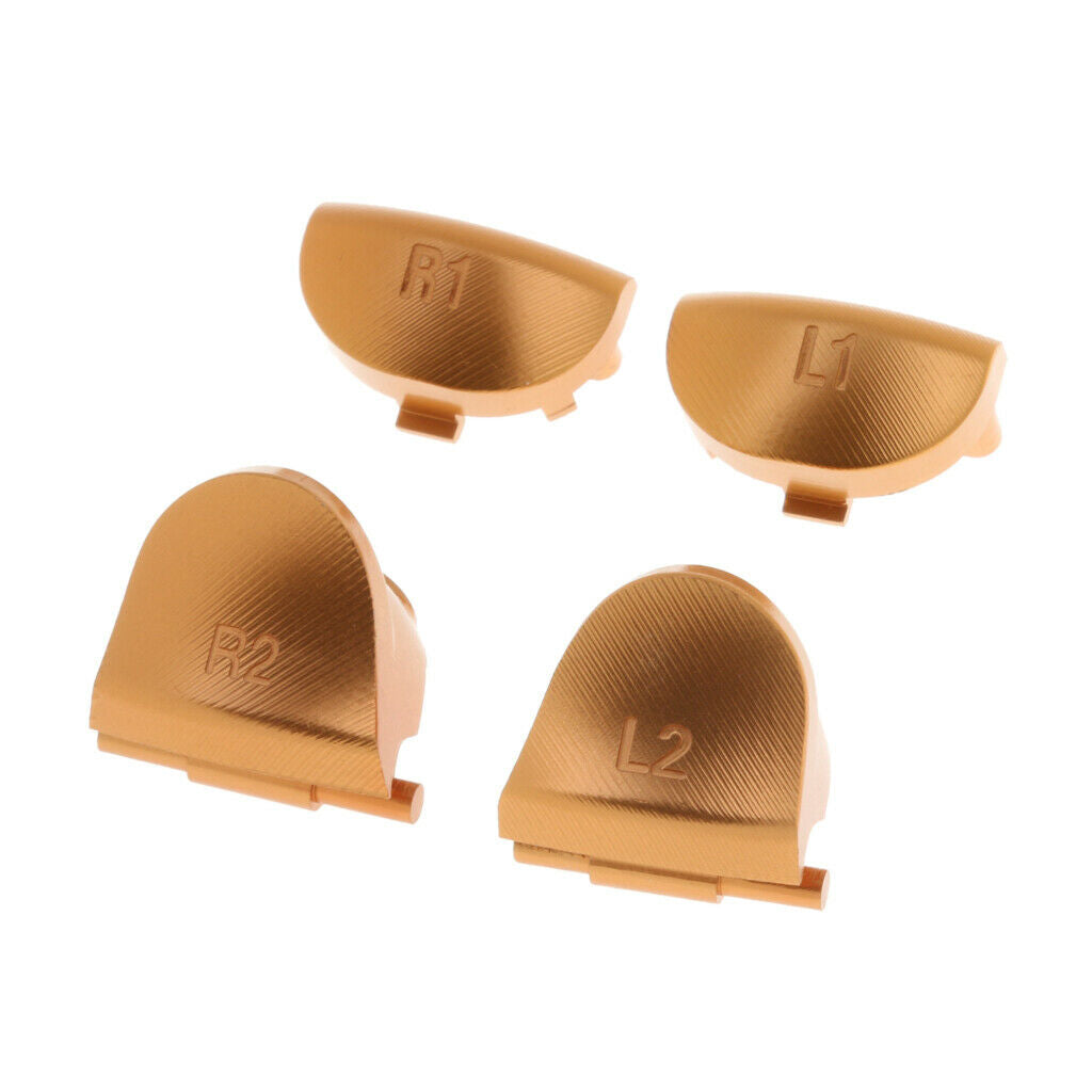 Custom Metal L1 R1 L2 R2 Mod Buttons For  Replacement
