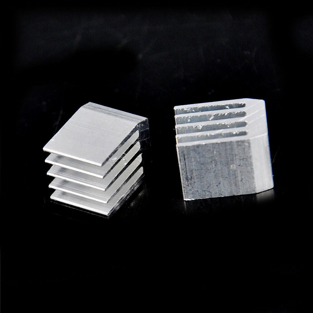 10pcs Aluminum Cooling 9x9x12MM Heat Sink RAM Radiator Heatsink Cooler 、DD