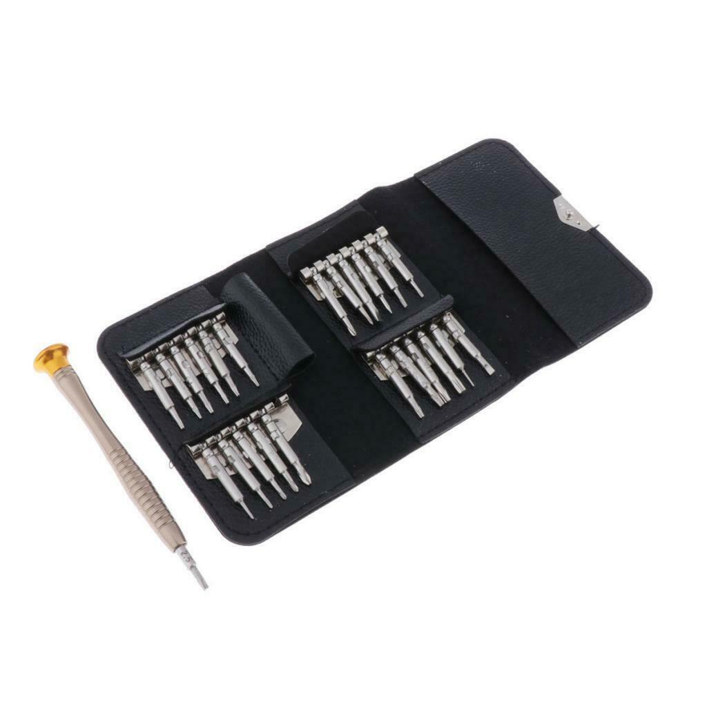 24pcs Precision Screwdriver Set with Handle for Eyeglass / Jewelry Repair