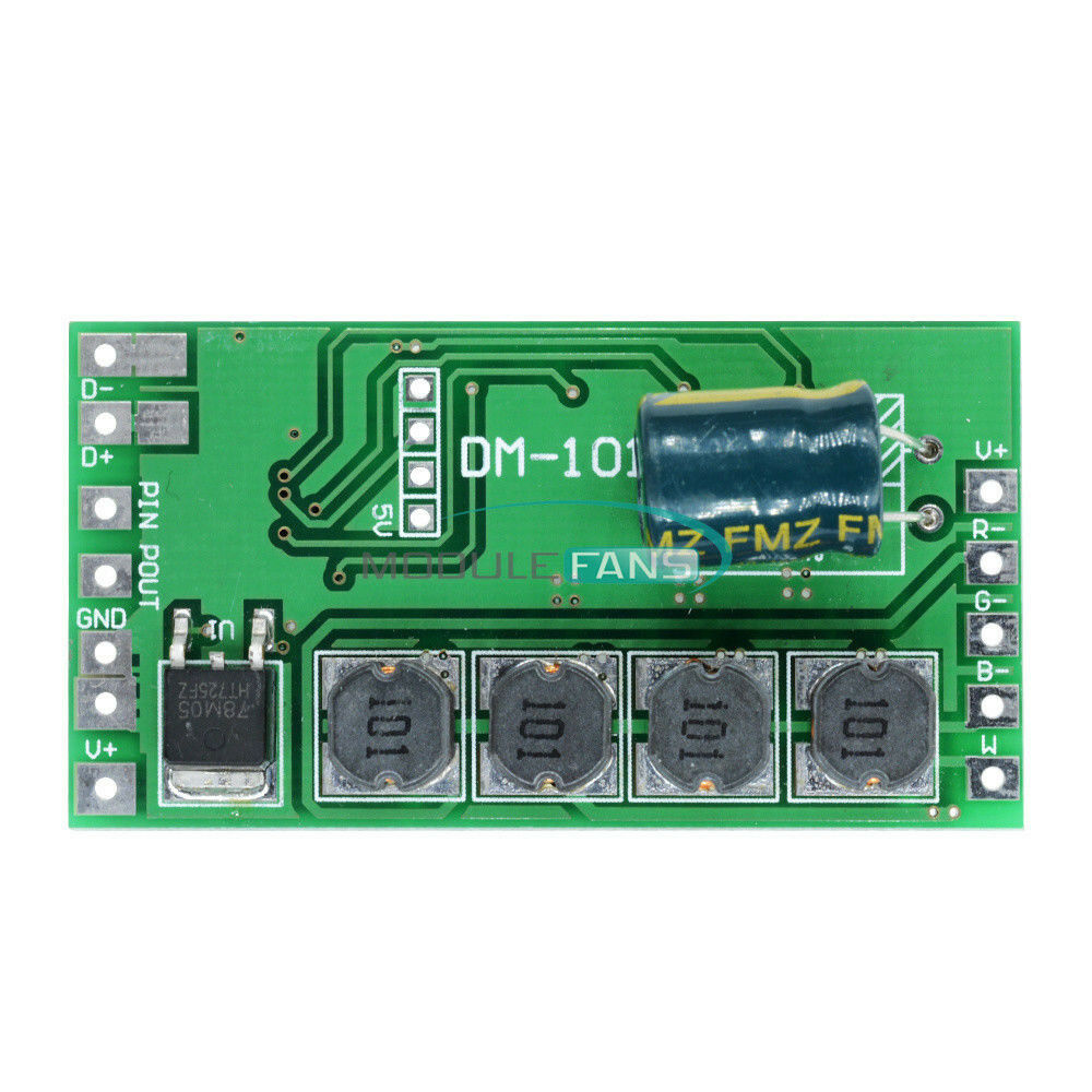 4 Channel  600mA 72WDMX512 Decoder Board LED RGB Stage Lighting Driver Module