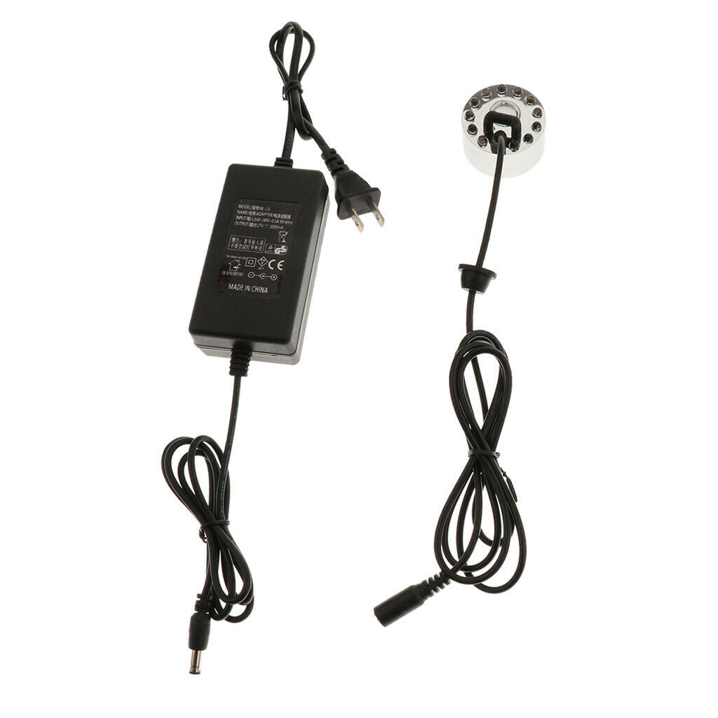 LED Mist Maker Fogger  For Aquarium Reptile Tank Decoration