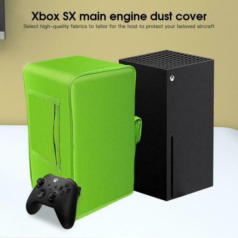 For Xbox Series X  Durable Waterproof Dust Guard With Handle Storage Dust Cover