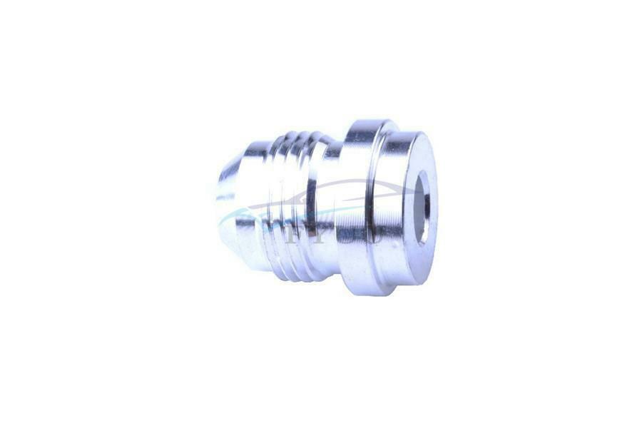 2× AN8 Aluminum Alloy Weld On Bung Hose Fitting Adapter Fuel Oil Cooler For Cars
