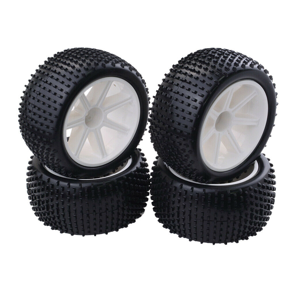 RC Vehicle Buggy Car Truck Wheel Tires Tyres for 1/10 RC Truck Buggy 4Pcs