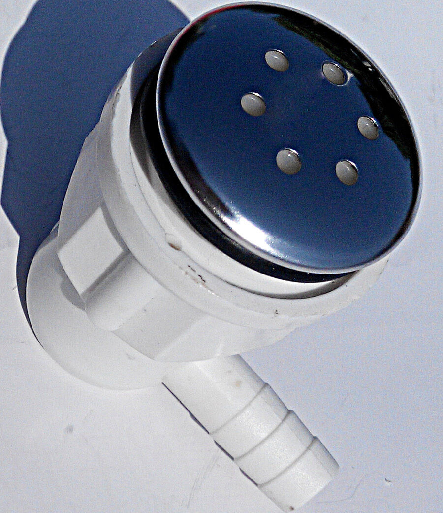 Bathtub spa stainless steel Air bubble jet with Chrome plating, air blower 6