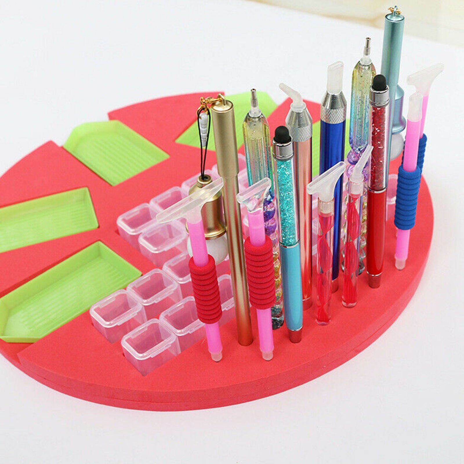 Painting Kits Beading Storage Tray Diamond Painting Tray Holder Point Drill Pen