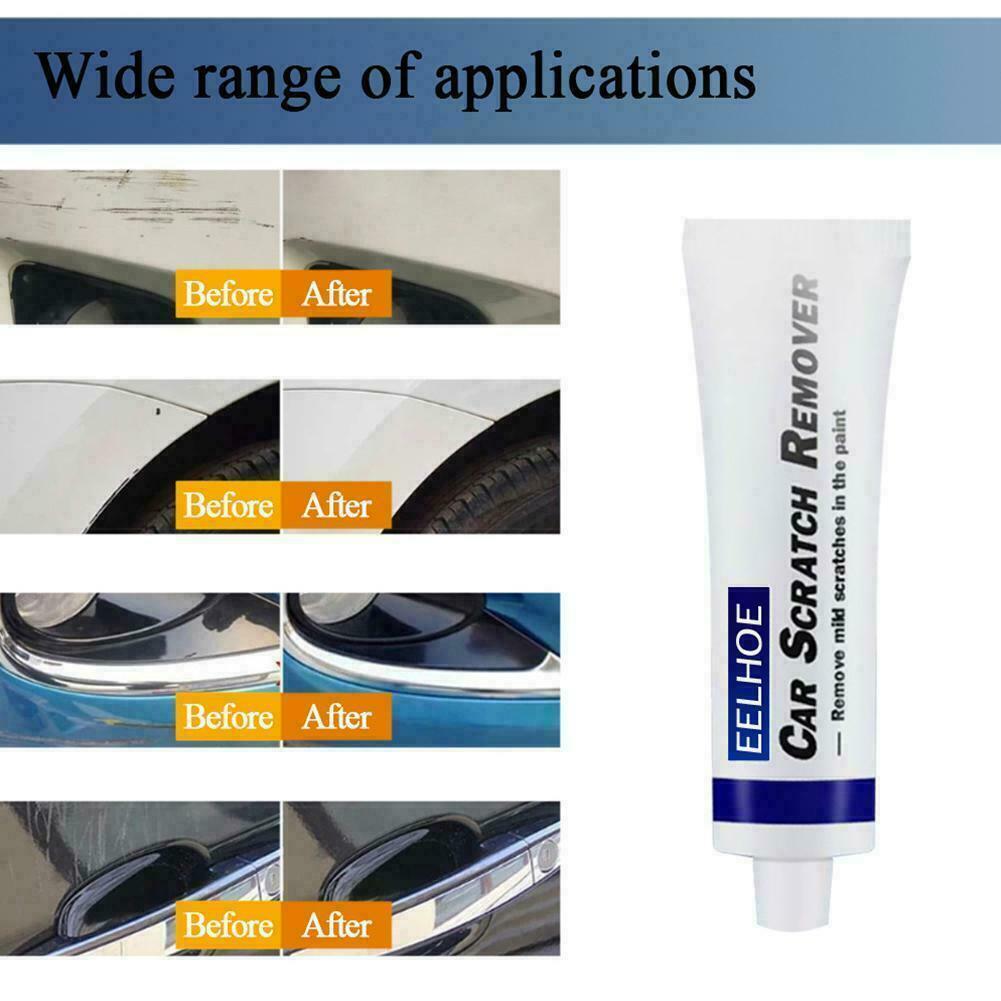 Car Scratch Remover Nano Polish Cloth +Paint Scuffs Compound Paste Body W0O2