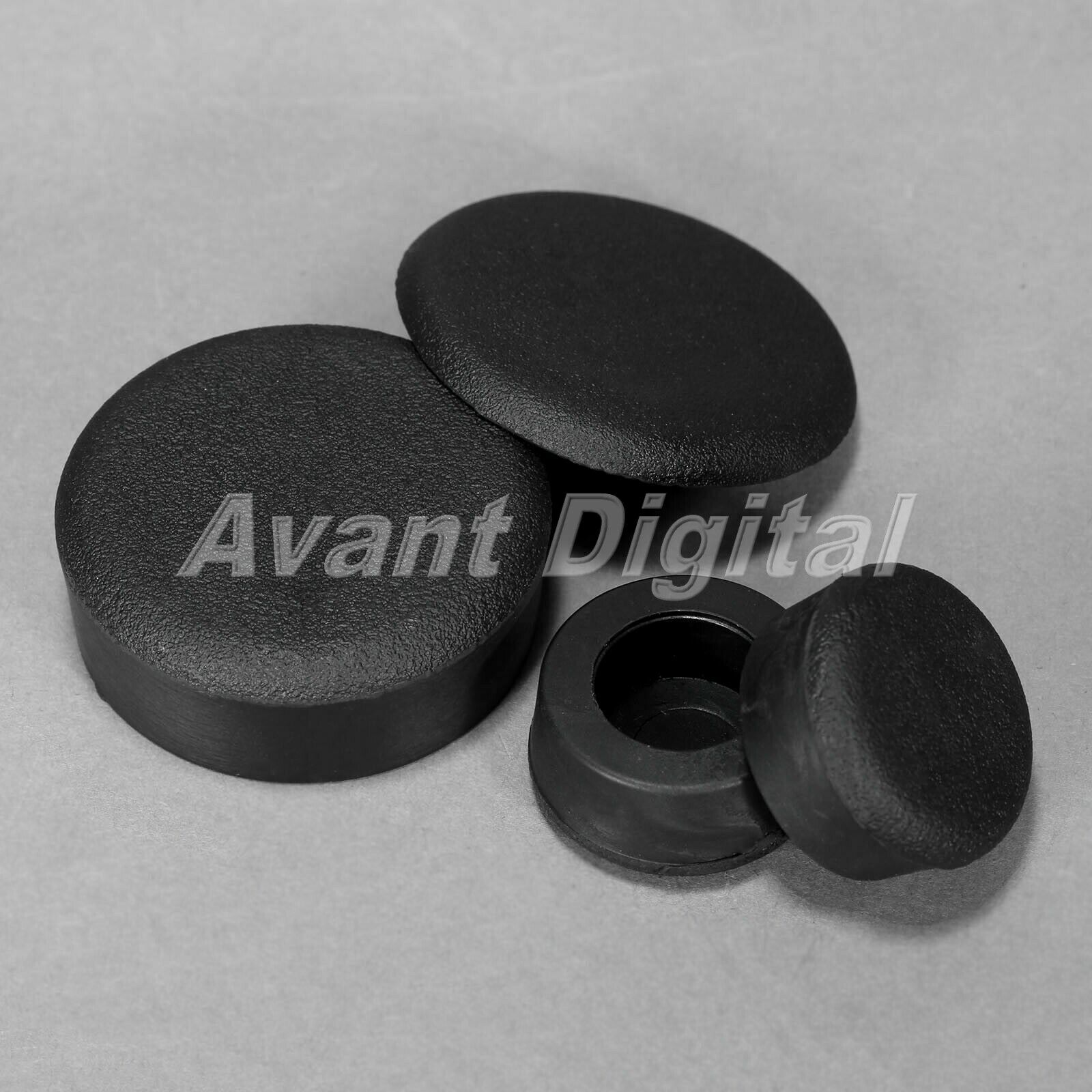 4Pcs Motorcycle Black Rubber Frame Plugs for Yamaha YZF R1 YZF-R1 2004 2005 2006