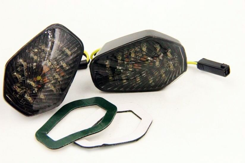 Smoke Led Turn Signal Lights For Suzuki Gsxr 600 01-05/Gsxr 750 00-05