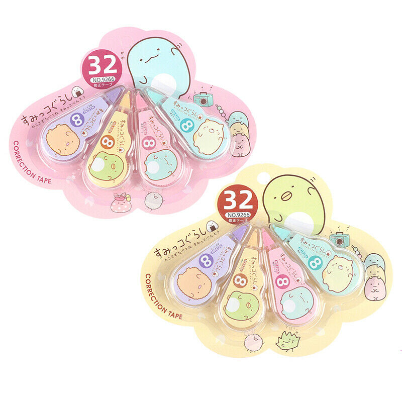 4 pcs/pack White out Correction Tape Gift Stationery School Office Sup TH
