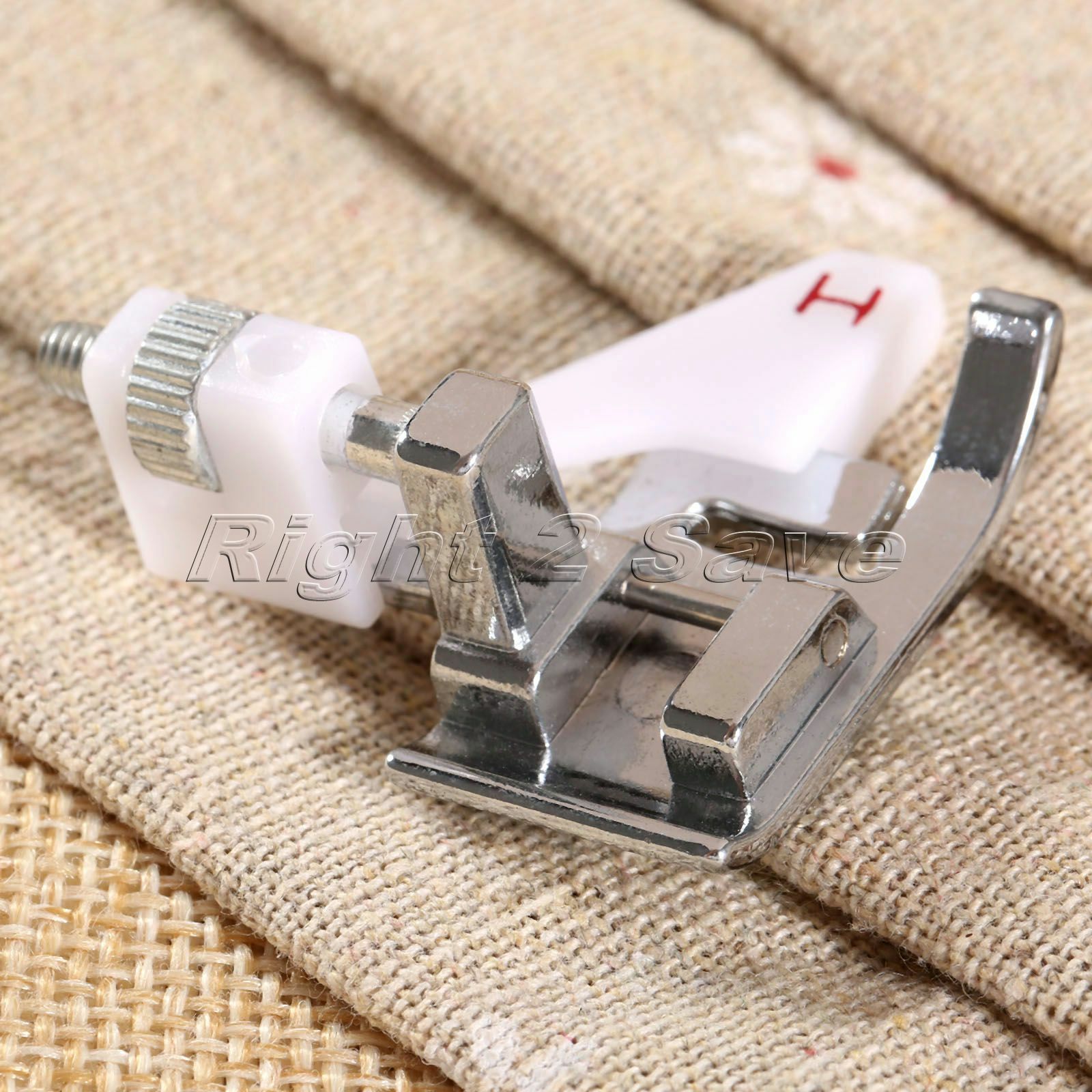 Snap On Blind Hem Sewing Machine Presser Foot Metal Edge Stitching Embellishing