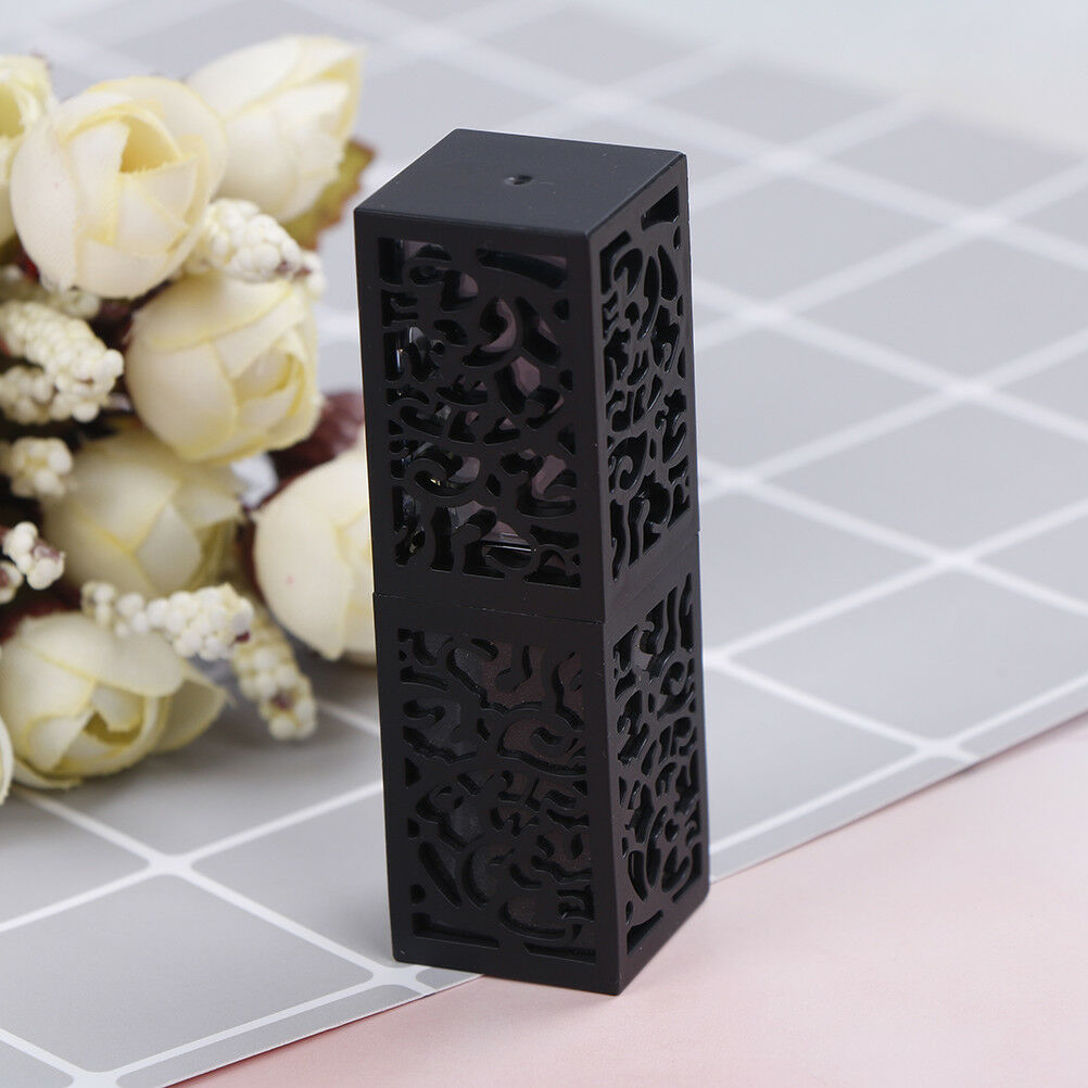 Empty cosmetic containers lipstick tube with black hollow lipstick tubes DIY DD