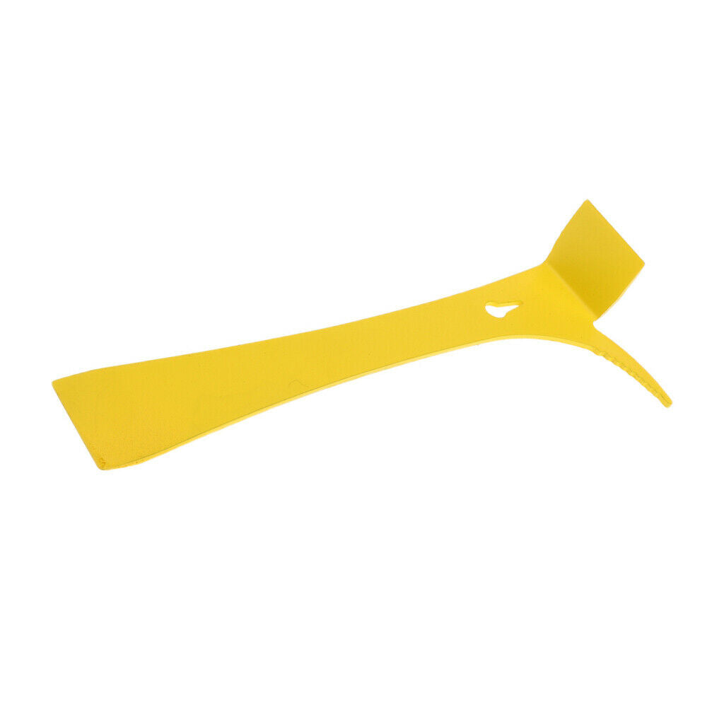 Metal Bee  Hook Scraper Stainless Steel Beekeeping Tool Equipment-Yellow